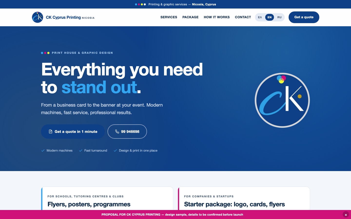CK Cyprus Printing